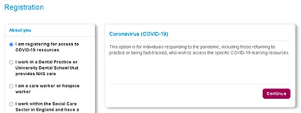 How to access vaccinator resources on e-Learning for Healthcare (e-LfH)