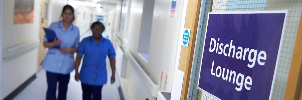 Discharge Lounge at Queen Elizabeth Hospital Birmingham