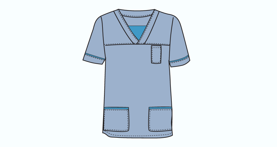 Healthcare assistants uniform