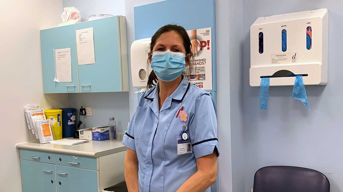 Housekeeping assistant inspired to healthcare assistant