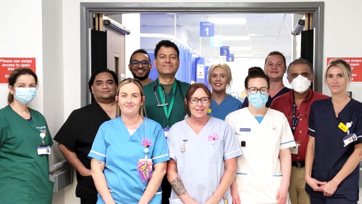 Part of the Emergency Department at Good Hope Hospital has been revamped