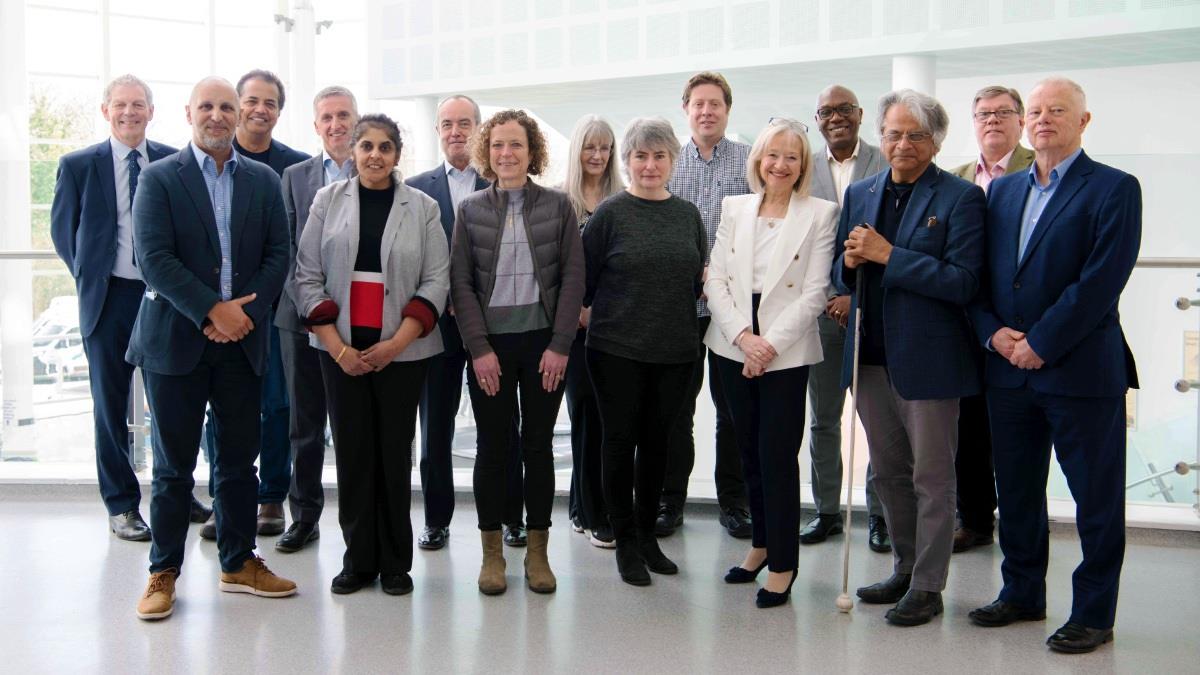 Non-Executive and Associate Non-Executive Directors pictured at Queen Elizabeth Hospital Birmingham