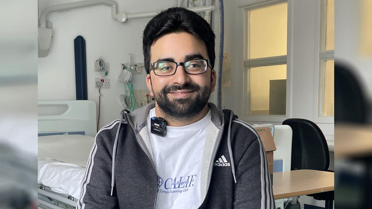 Adil Khaliq, aged 24, is taking part in a unique clinical research trial.