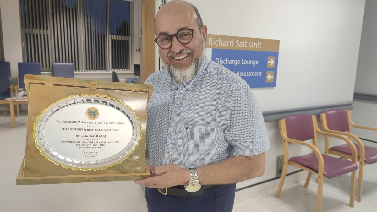 Surgeon receives global award  