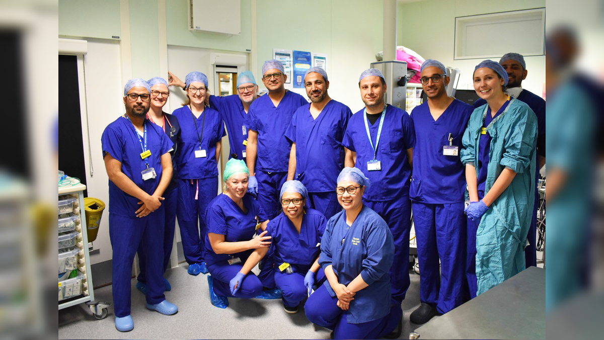 New groundbreaking technique introduced at QEHB