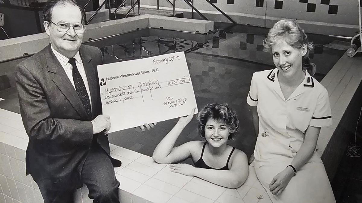 ‘Full circle’ tribute to hospital fundraiser Des