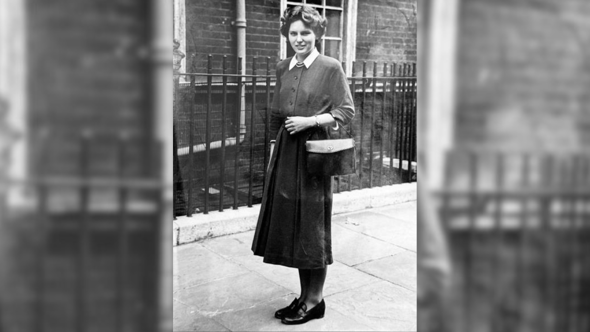 Dr Pauline Manfield as a young woman