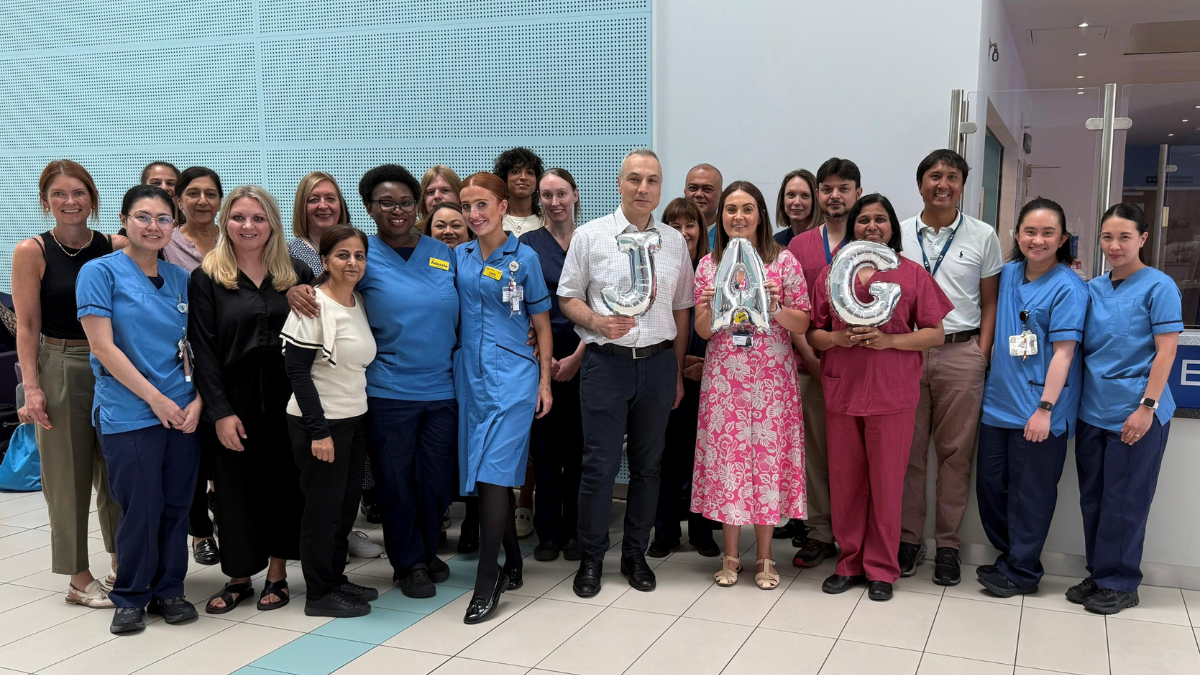 High quality care earns award for QEHB team