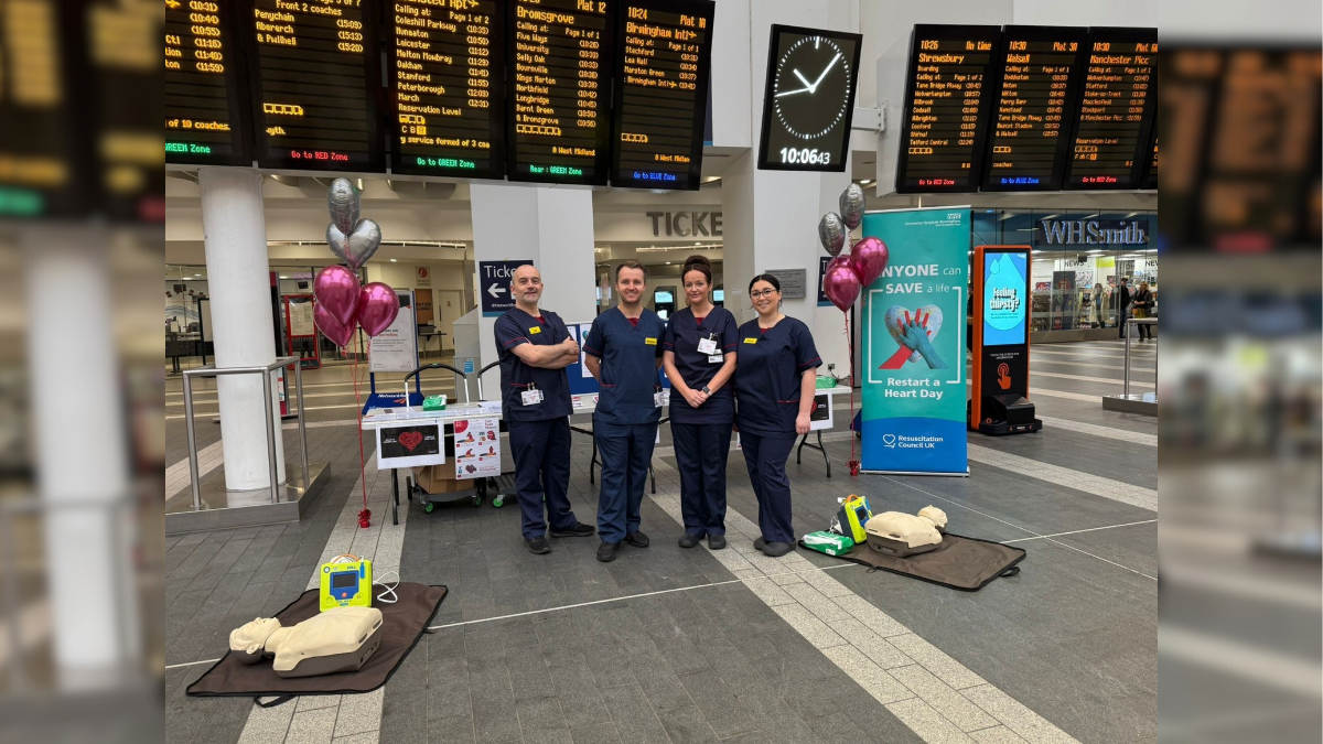Learn how to save a life this World Restart a Heart Day
