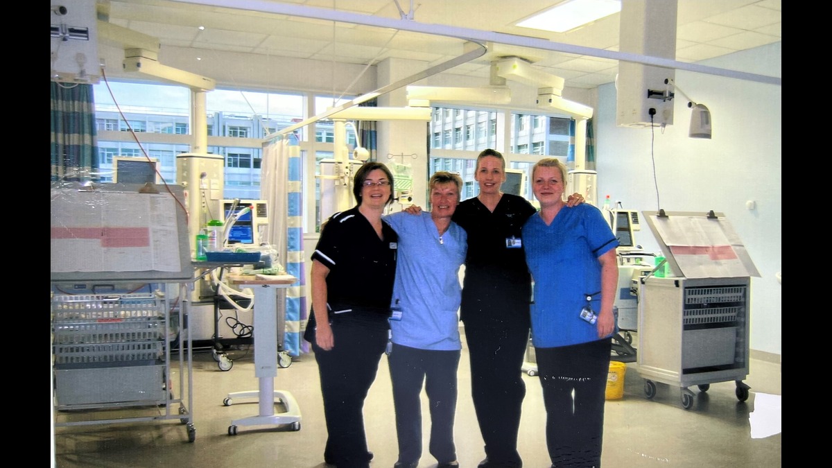 Memories of the first night at QEHB