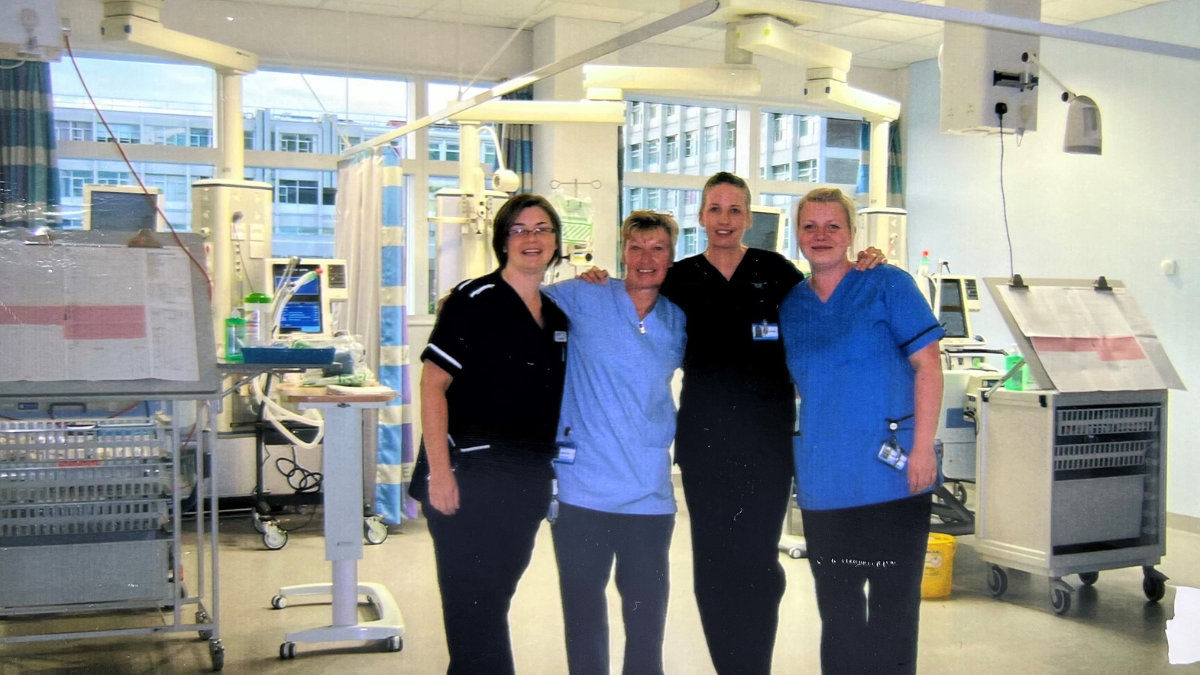 Memories of the first night at QEHB