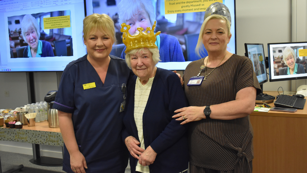 Sparkling send-off for devoted housekeeper retiring at 81