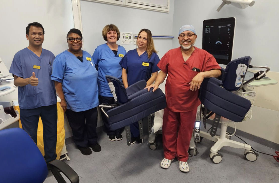 Mr Natalwala and team