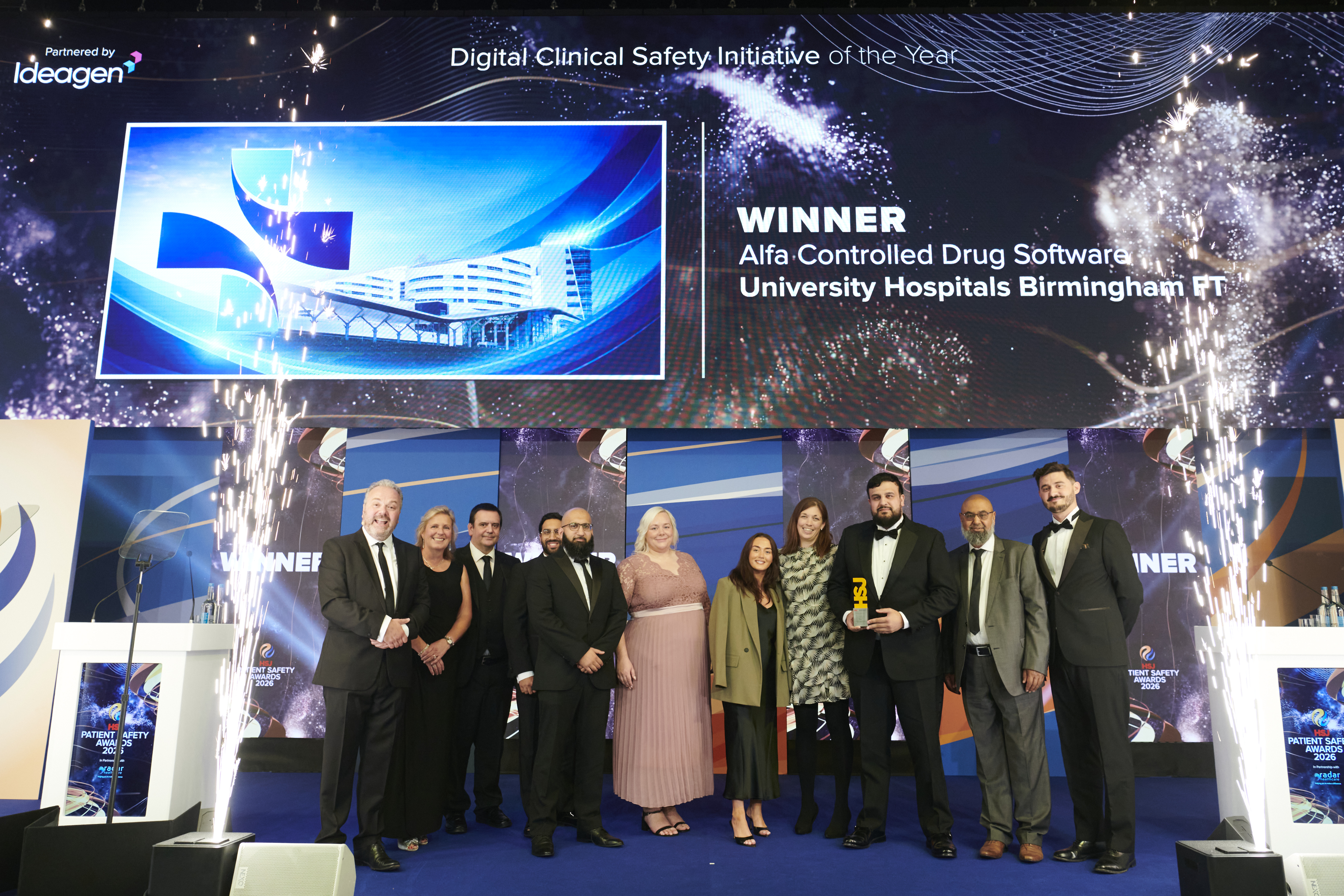 Hat-trick of wins puts UHB at the forefront of patient safety