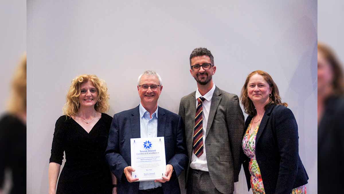 Brain cancer excellence recognised in the West Midlands