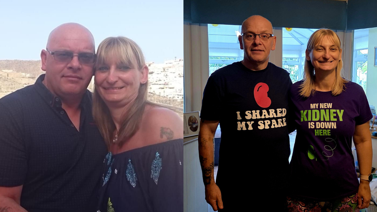 Love is all around for 5,000th patient to receive a kidney transplant